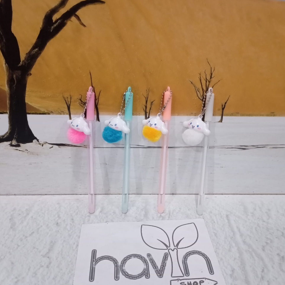 

KODE R57Q 12pc PEN GEL CINNAMOROLL KELINCI MELODY SANRIO PENA PULPEN BULU