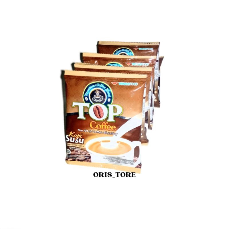 

TOP Kopi Susu 1 Renceng Isi 10 Sachet Berat Persachet 31 Gram