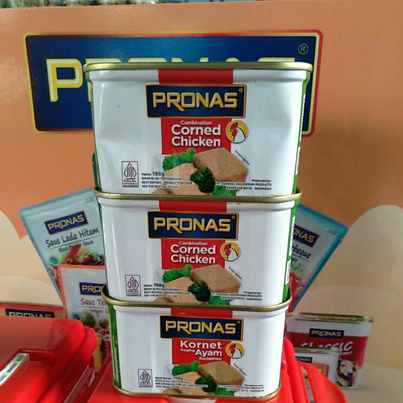 

pronas cornet chicken 198 gr..