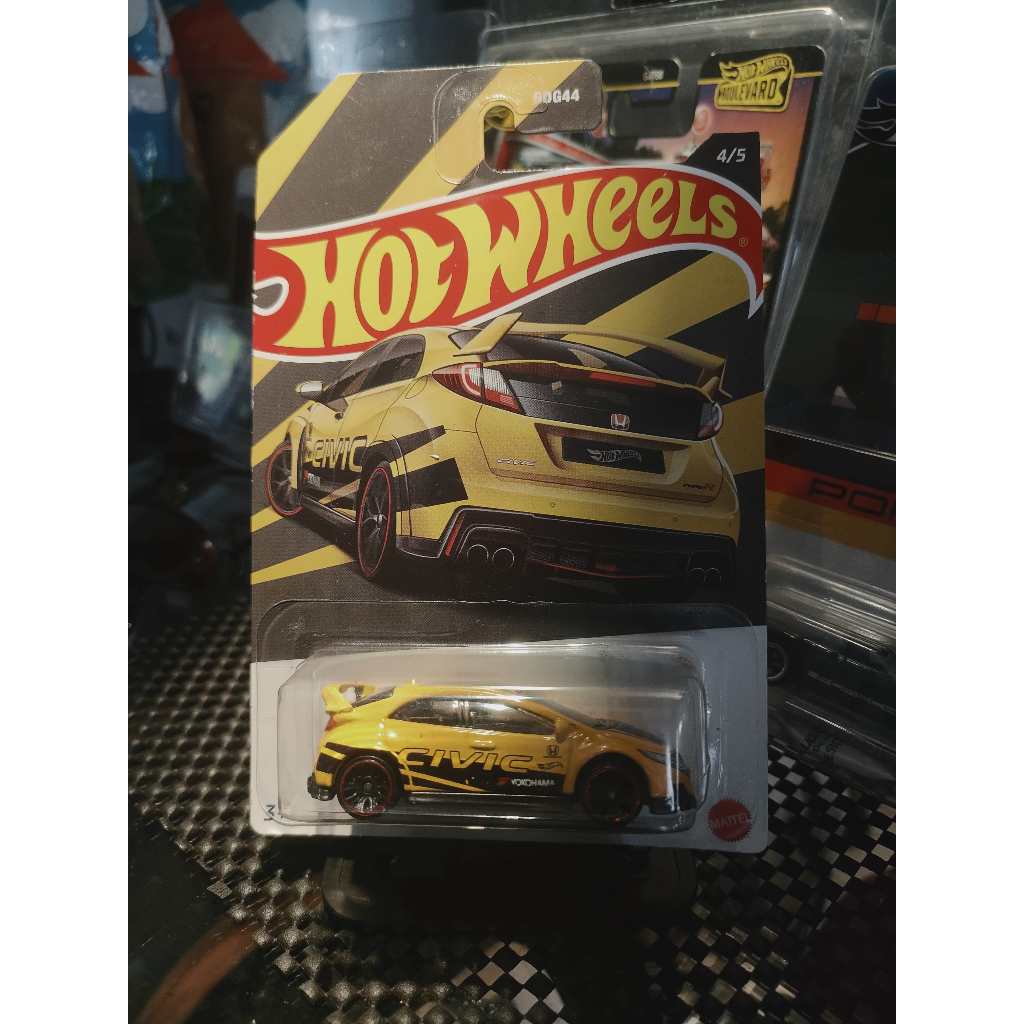 Hotwheels Honda Civic Type R Kuning