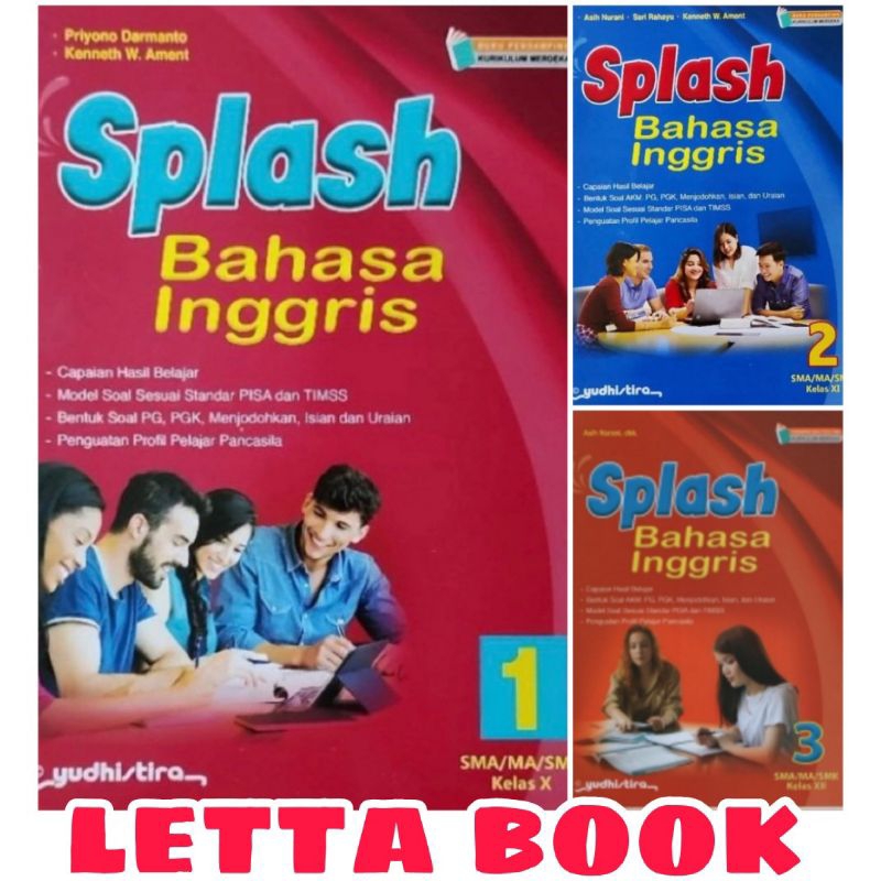 BUKU SPLASH BAHASA INGGRIS KELAS 10 11 12 SMA/MA KURIKULUM MERDEKA