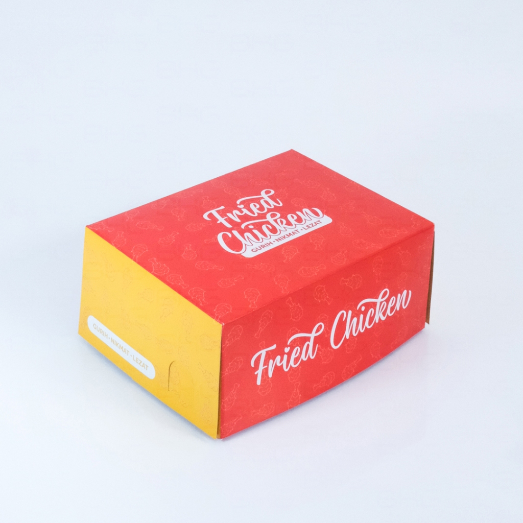 

DUS FRIED CHICKEN BOX AYAM GORENG CETAK