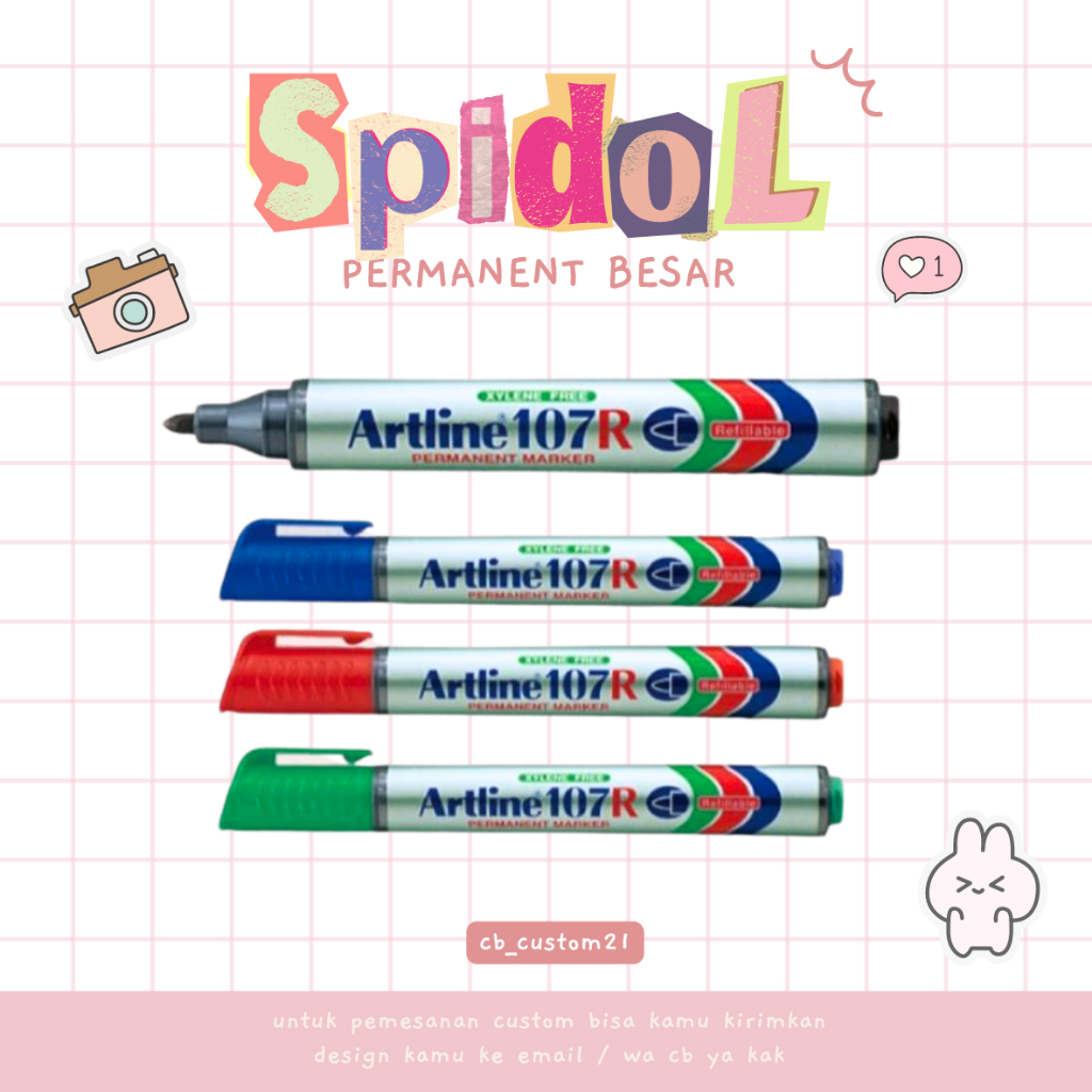 

Spidol Artline Besar Permanent