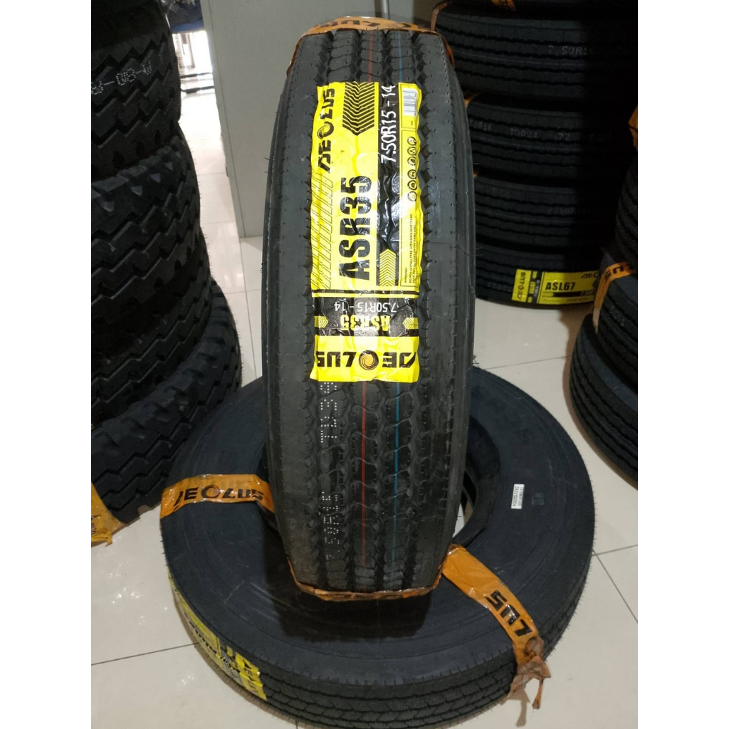 BAN KAWAT AEOLUS 750 R 15 ASR 35 SET, 14 PR (KOMPLIT)