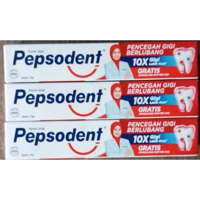 pepsodent pasta gigi 75 gram