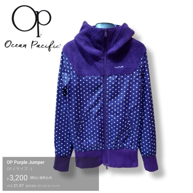 OCEAN PACIFIC SUNWEAR JACKET / JAK3T OCEAN PACIFIC ORIGINAL / OCEAN PACIFIC