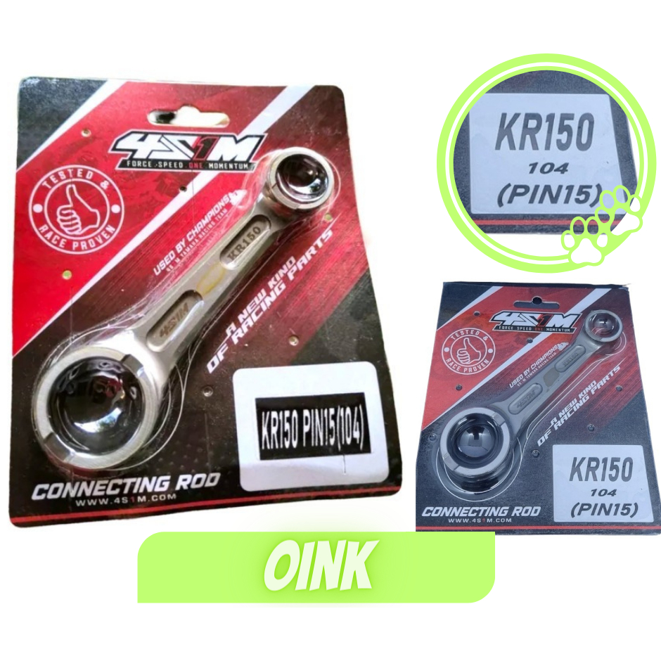 Stang Seher Ninja R RR ZX 150 2T Forged 4S1M Pin 15 Pen 15 Asli