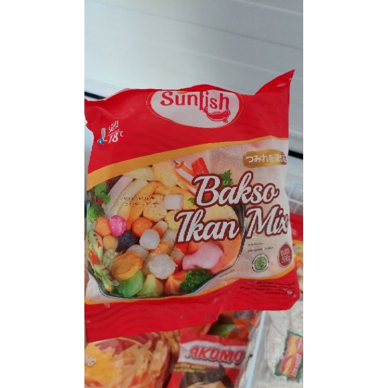 

sunfish bakso ikan mix 500g