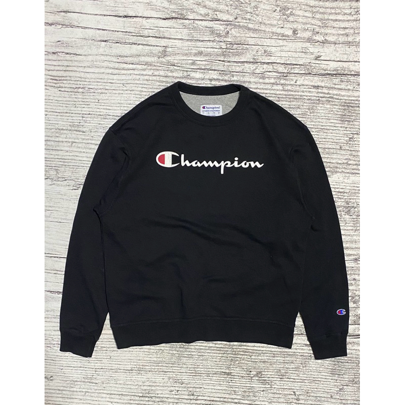 Crewneck cn sweatshirt Champion authentic athleticwear Logo script second