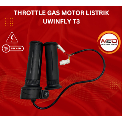 Throttle Gas Motor Listrik Uwinfly T3 & T3S ORIGINAL ASLI Pabrik Handle Gas Kanan Uwinfly T3