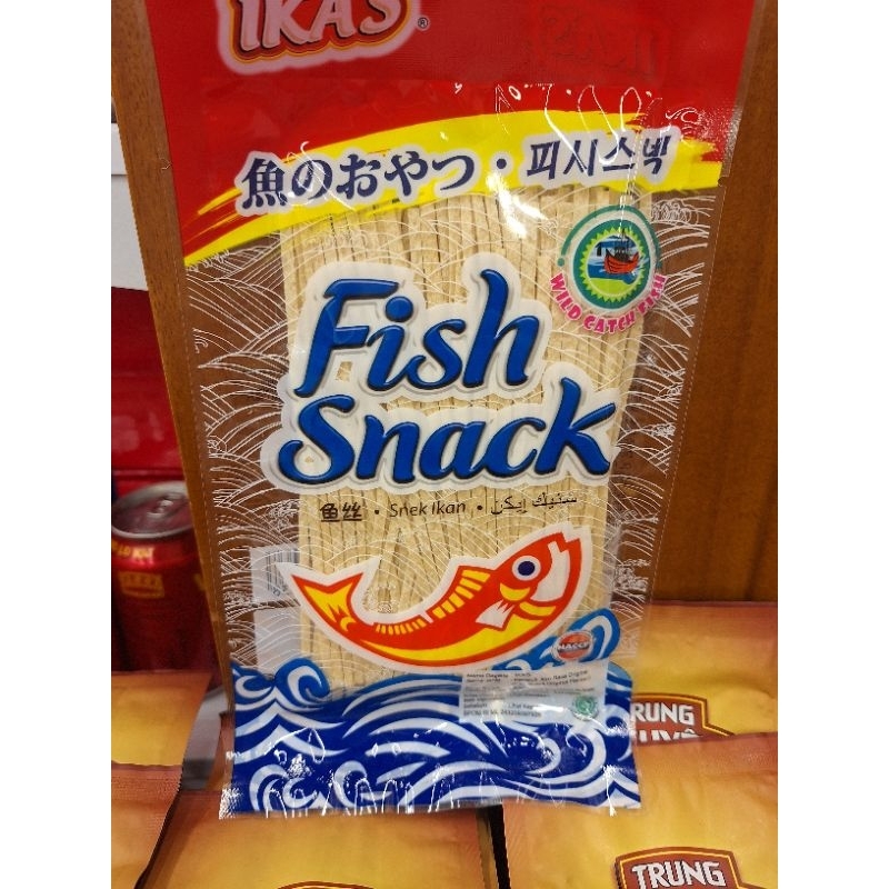 

Snack Fish , Kerupuk Ikan Ika's 30 Gr Rasa Ori.