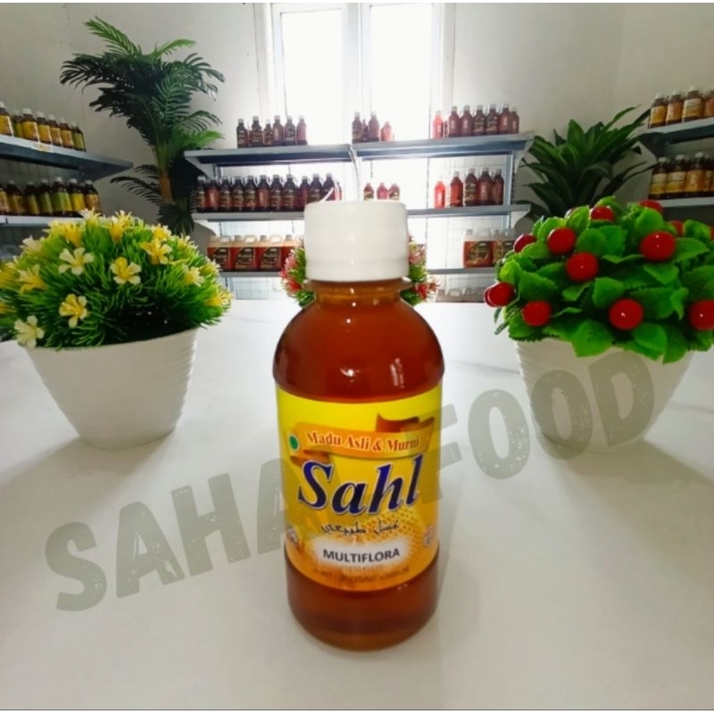 

MADU MULTIFLORA SAHL 300 GRAM-MADU MURNI ASLI 100%-MADU BERSANAD-MADU HERBAL