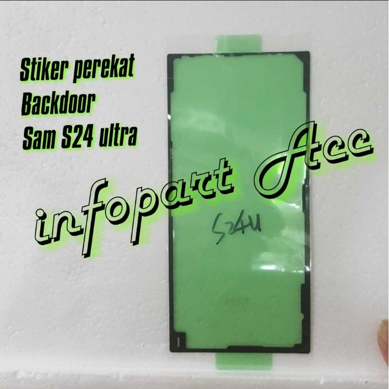 

Stiker lem perekat adhesive backdoor samsung s24 ultra