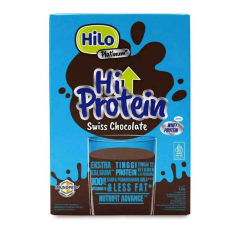 

HILO PLATINUM Swiss Chocolate 420 gr 12 Sachet