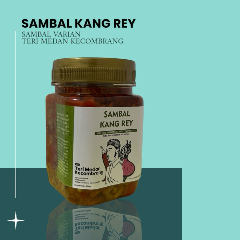 

Sambal Bawang Kang Rey 130 ml (Varian TERI MEDAN KECOMBRANG)