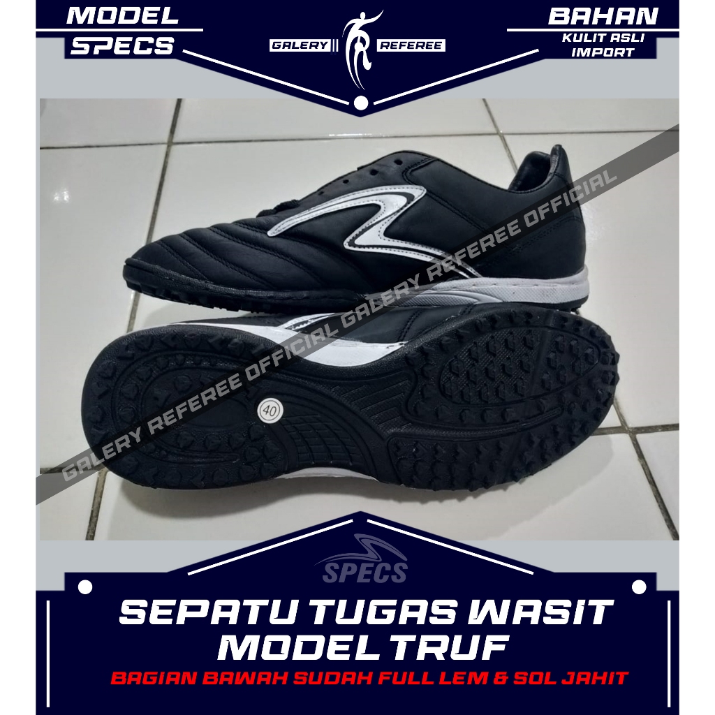 wasit - SEPATU TUGAS WASIT - SPECS ( MODEL TRUF )
