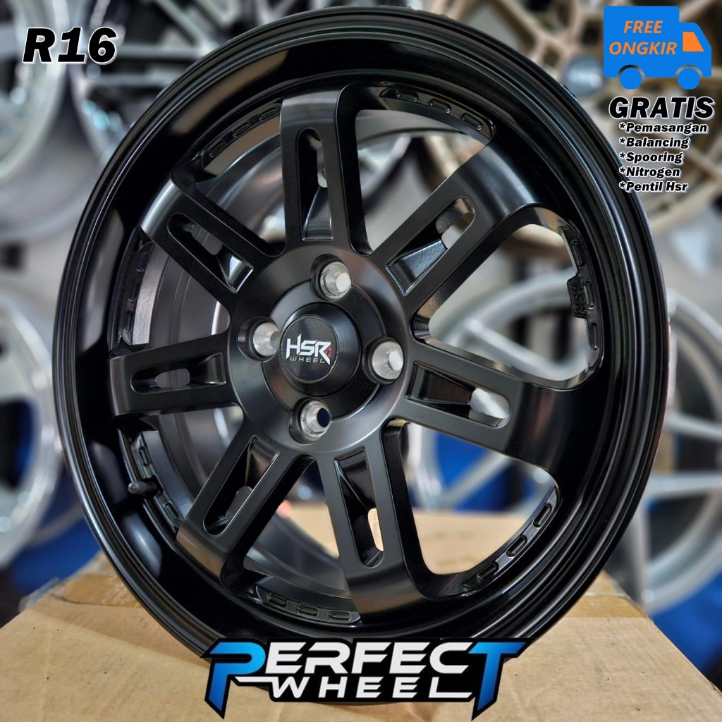 Hsr Original Daimon Ring 16 Velg Modifikasi Mobil Brio Agya Sirion