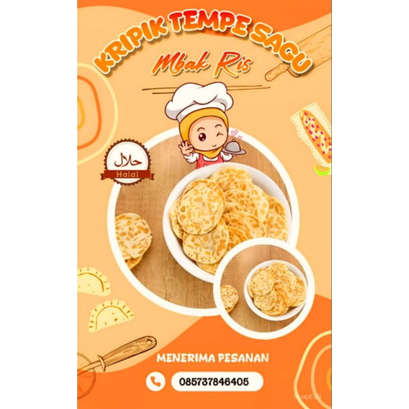 

KRIPIKTEMPESAGU250gramGURIHRENYAHLEZAT100%HALAL