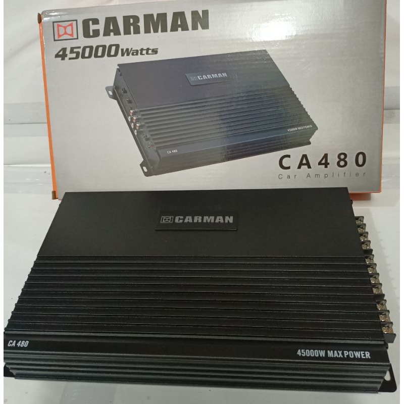 Power mobil 4 chenel Carman CA 480  amplifier mosfet