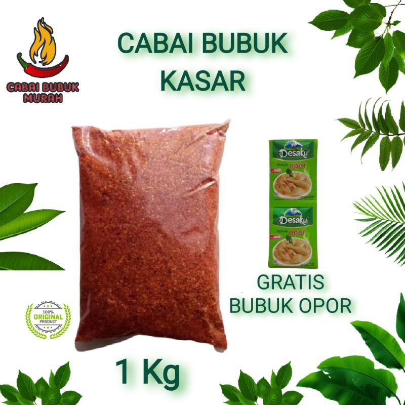 

CABAI BUBUK MURAH GILING KASAR GRATIS BUBUK OPOR