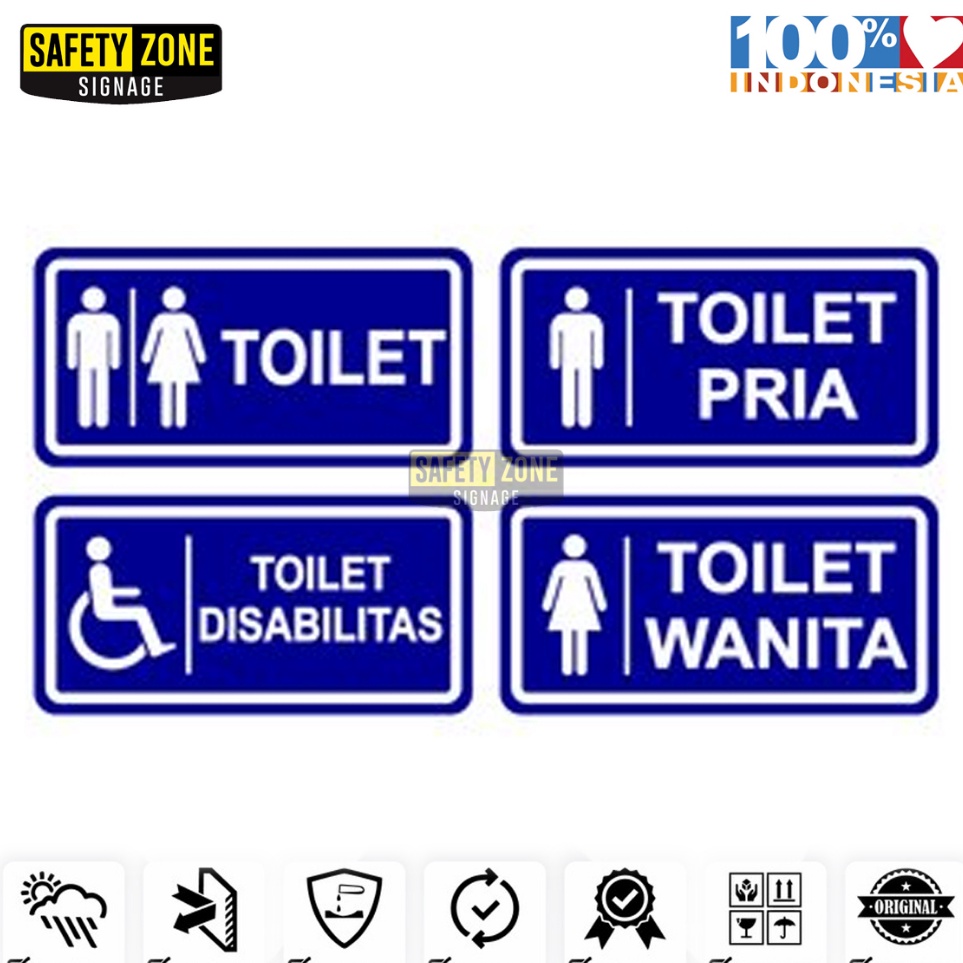 

Paket Terbaru Sign Akrilik Macam macam Toilet