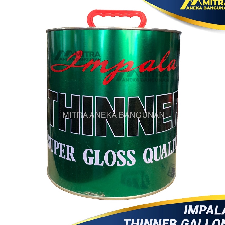 

Super Special THINNER IMPALA 1 GALON PELARUT CAT SINTETIS PENGENCER CAT