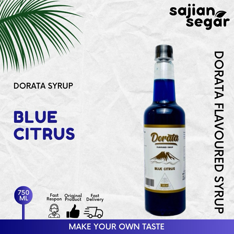 

Dorata Syrup Blue Citrus 750ml