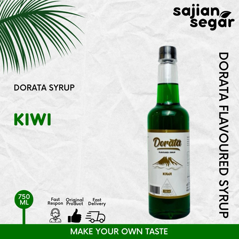 

Dorata Syrup Kiwi 750ml