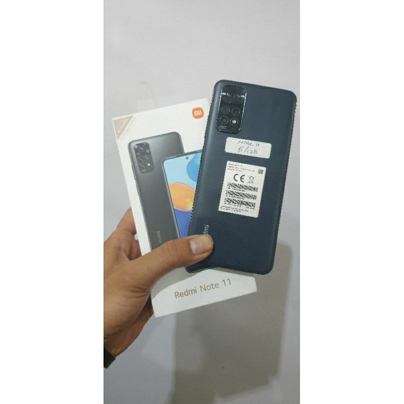 xiaomi redmi note 11 6/128 second resmi