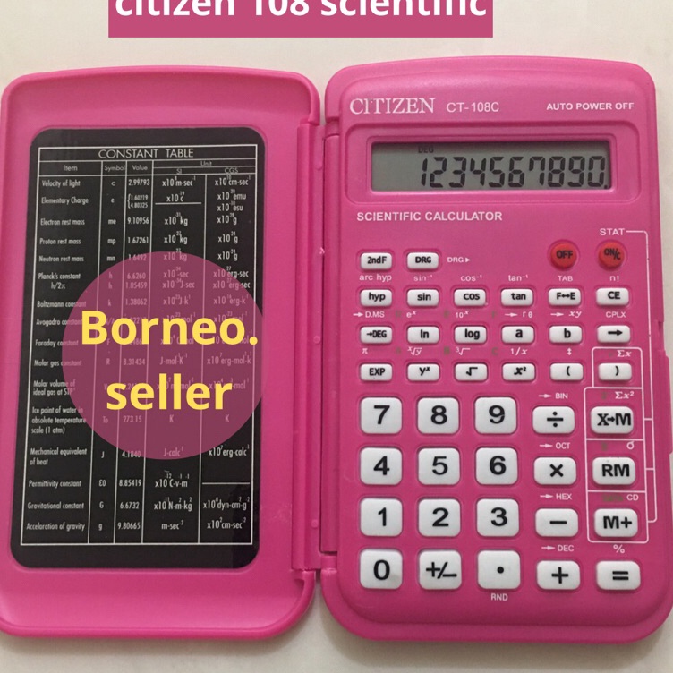 

Produk Trending CALCULATOR ILMIAH KARCE CITIZEN CT 18 KC18 CT18 SCIENTIFIC MURAH 18 WARNA