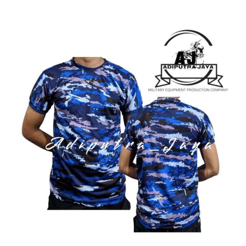 Kaos loreng Army TNI AU|Kaos TNI AU loreng kerja harian [terbaik]