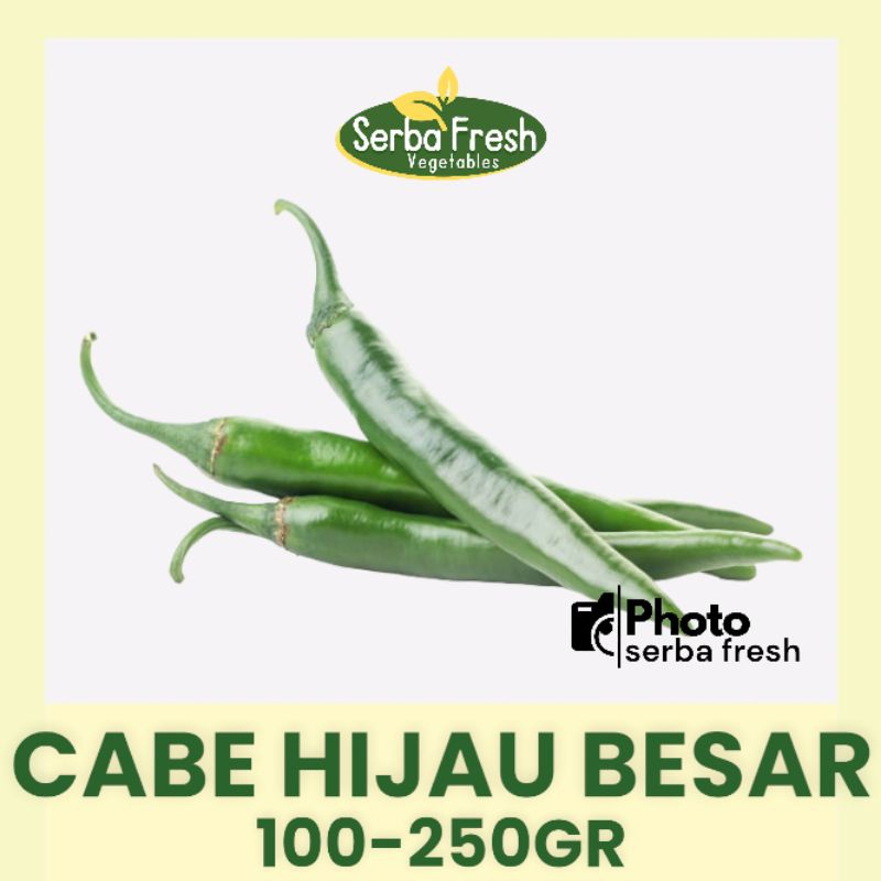 

CABE HIJAU BESAR | 250GR | SERBA FRESH