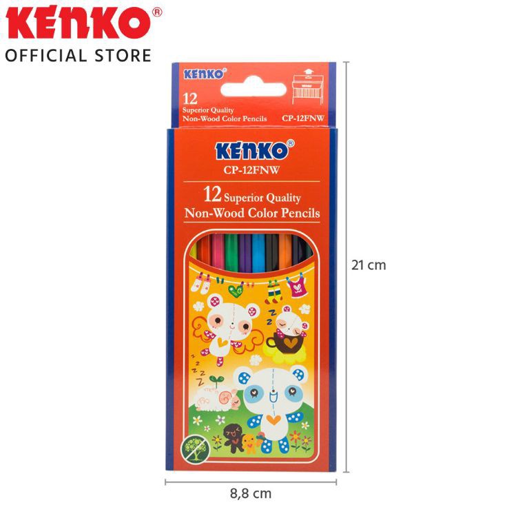 

Segera Pilih KENKO PENSIL WARNA PANJANG NON WOOD 12 WARNA