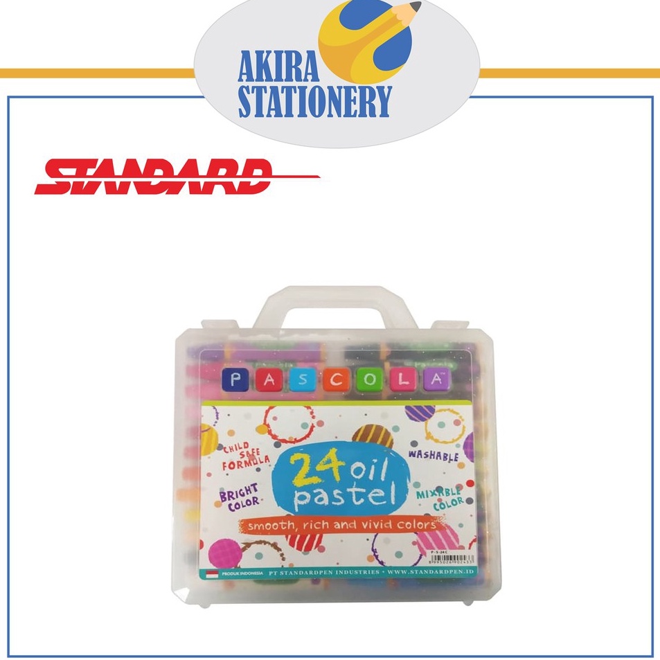

Arrival CRAYON OIL PASTEL CRAYON STANDARD PASCOLA 24 24 WARNA