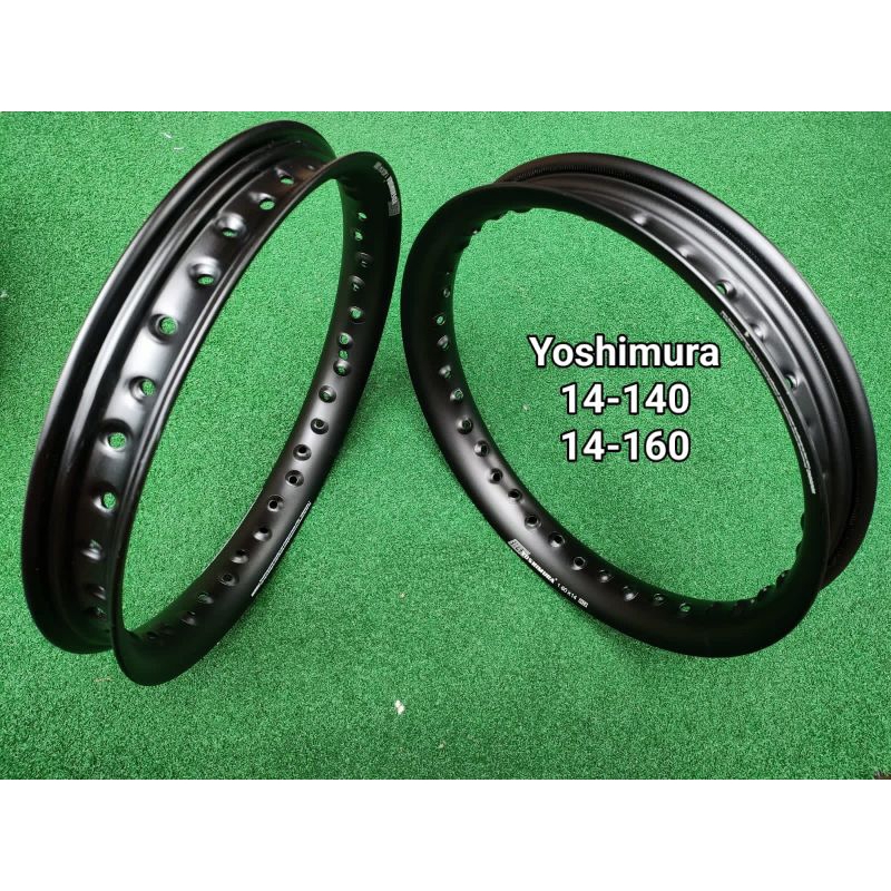 VELG YOSHIMURA RING 14 140 /160 SET DEPAN BELAKANG