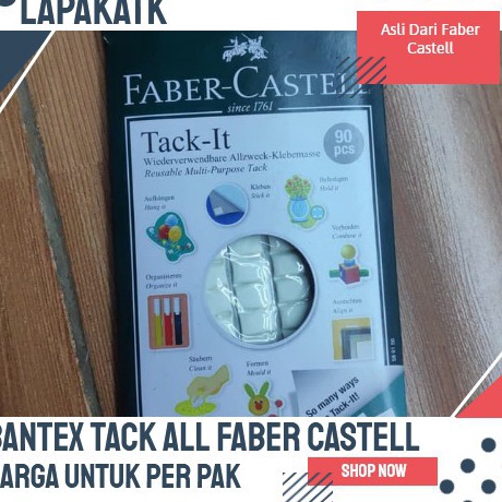 

Pasti Ready Lem Faber Castell Tack It 5 Gr