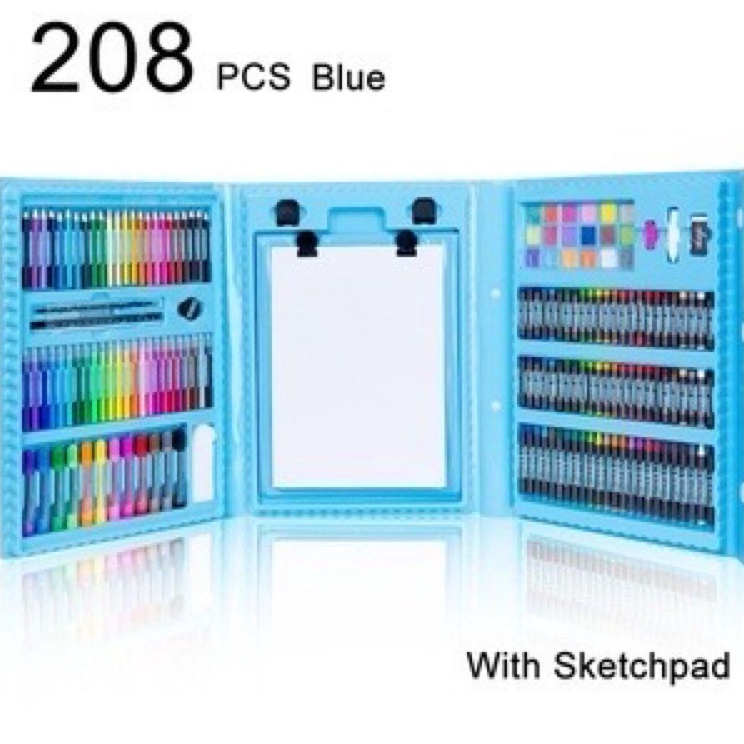 

Get Sale Art Full Set Crayon 28 pcs Krayon Alat Lukis Anak Pensil Warna Cat Air Perlengkapan Mewarnai Set 15 pcs