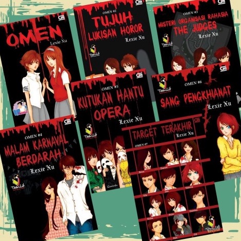 Update Baru  Novel Omen Series  Lexie Xu  ready banyak judul