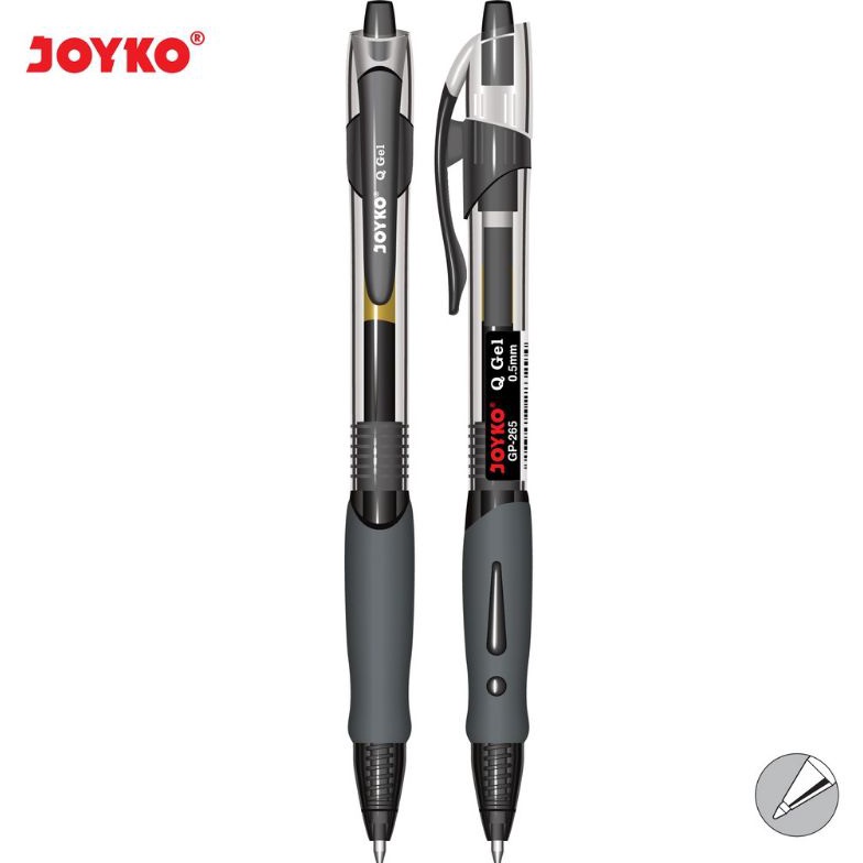 

KODE S38F 12pcGel Pen Pulpen Pena Joyko GP265 Q Gel 5 mm Q GEL JOYKOGel Pen Pulpen Pena Joyko GP265NT Q3 Gel 5 mm