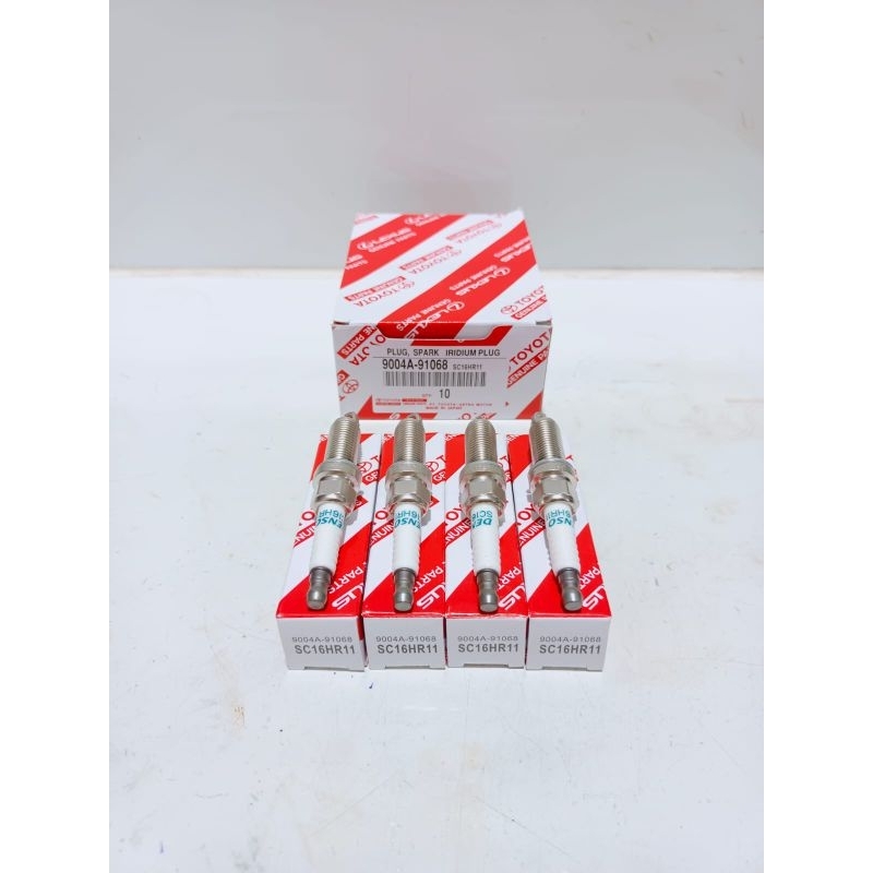 busi iridium Toyota all New Yaris Vios gen3 4pcs original