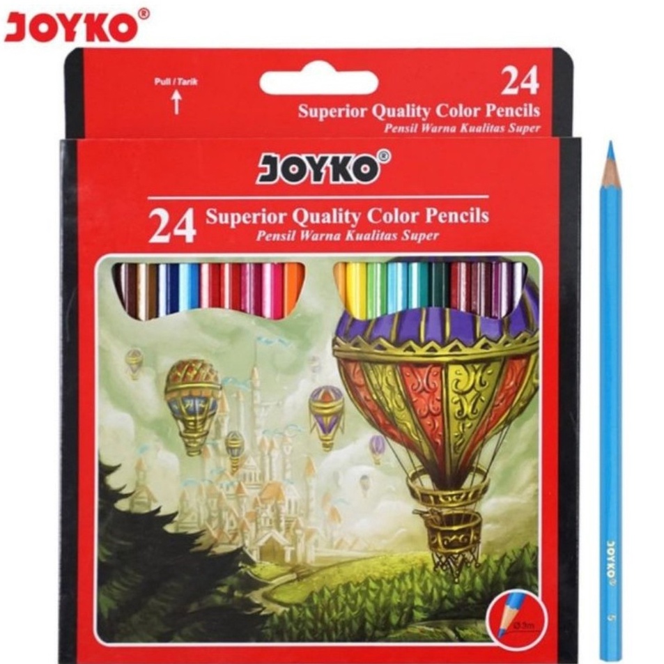 

First Sale D Pensil Warna Joyko 24 Panjang