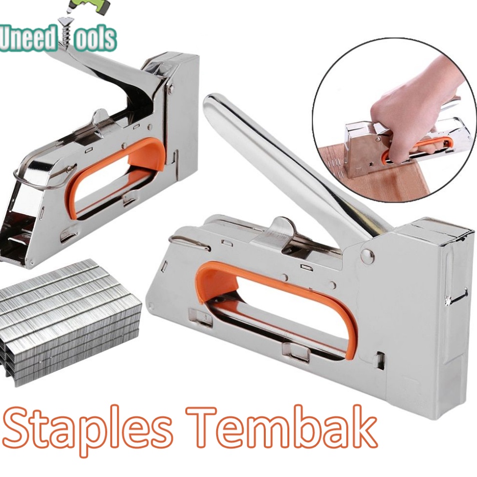 

Pasti Istimewa UneedTools Staples Tembak R23 Paket Isi 5pcs Gun Tacker 8mm Staples Perekat Powerfull