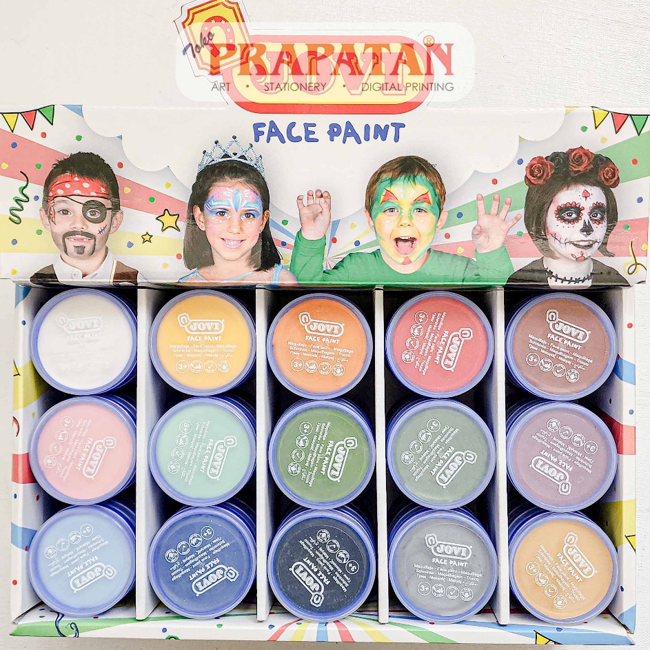 

Pusat Obral Jovi Face Paint 8ml Face Body Painting Set Cat Wajah