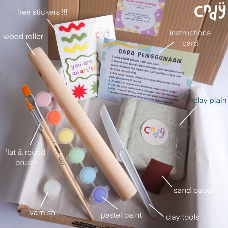 

KODE O3Z7 DIY Clay Kit Clay Plain