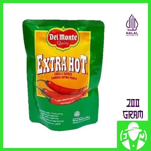 

Delmonte Saus Chili Extra Hot Pouch 200gr