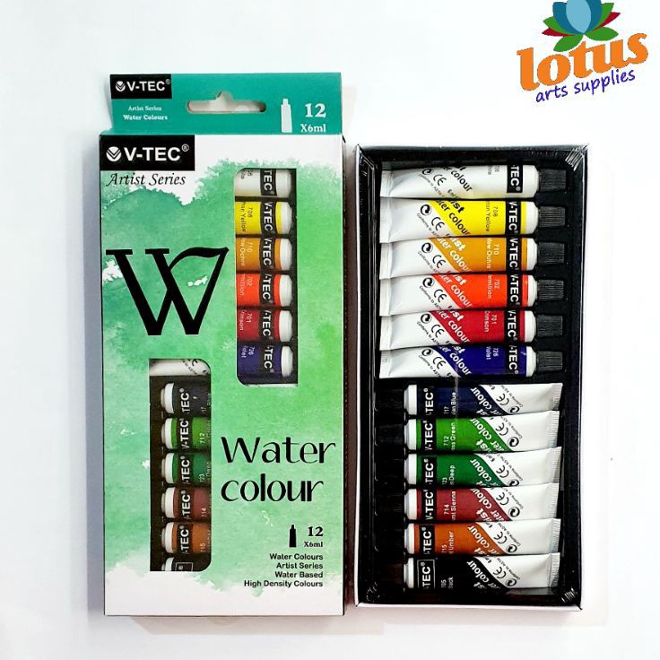 

Penjualan Terbaru VTEC Water Colour Set 12 warna x 6ml tube
