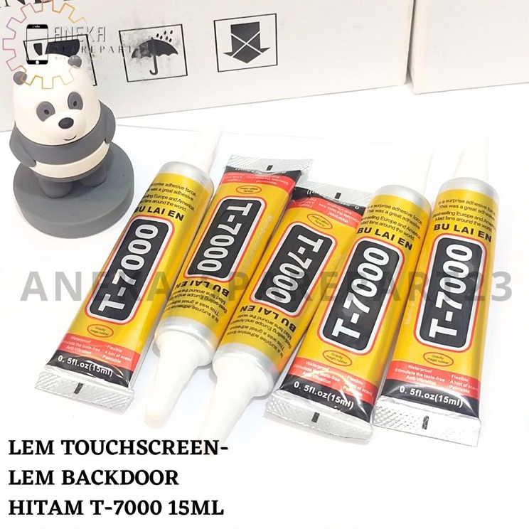 

Ready Terjamin Lem Touchscreen Lem Backdoor Hitam T7 15ML