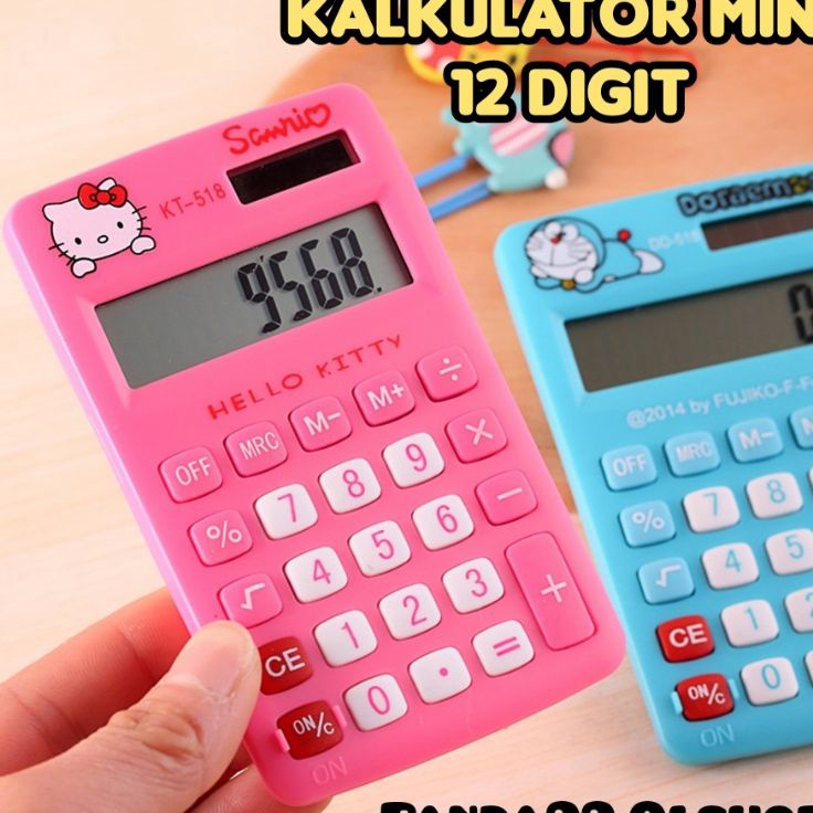 

Spesial Khusus Kalkulator Karakter 12 Digit Lucu Manis Panda99