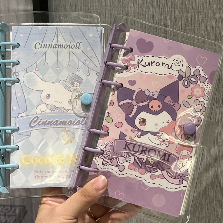 

New Arrival Binder Note A6 1 lembar Lucu Karakter Character Daily Planner Aesthetic Estetik