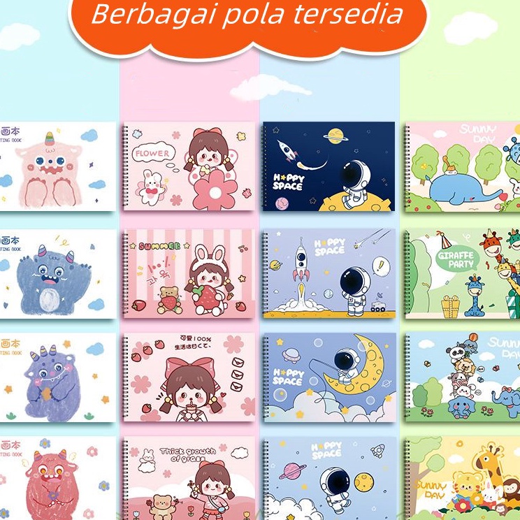 

Murah Keren A4Buku Gambar AnakBuku MewarnaiA4 Buku Mewarnai Tebal 3 Halaman